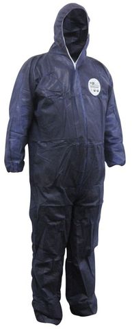 Chemguard Blue SMS, Type 5/6 disposable coveralls Large