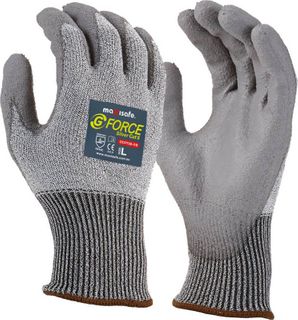 G-Force Silver cut 5 glove, PU coated palm glove Size 9