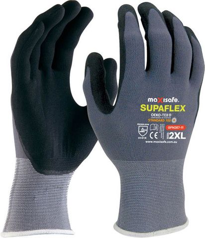 SUPERFLEX GLOVES Size 8 Gloves