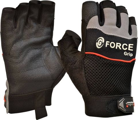 G-Force Grip Mechanics Glove Fingerless 10 Large