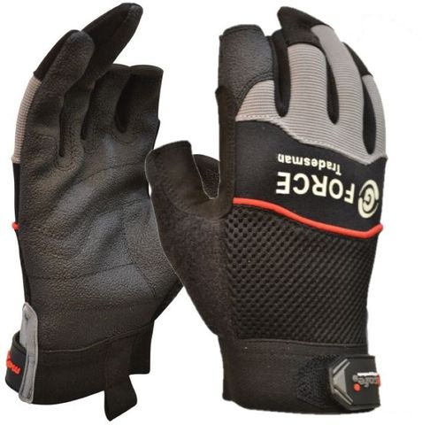 G-Force Tradesman Mechanics glove, 2 finger Size 10