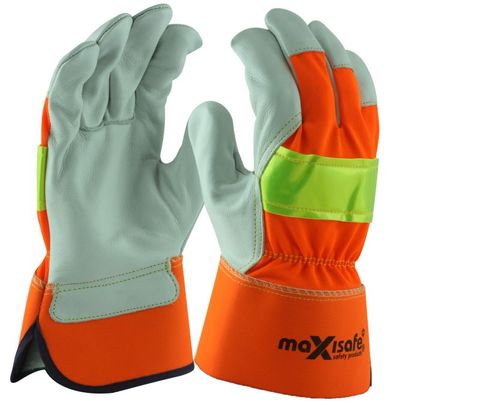 Maxisafe Reflective Safety Rigger with Safety Cuff LARGE