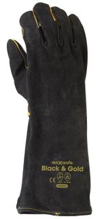 Black & Gold Welders glove