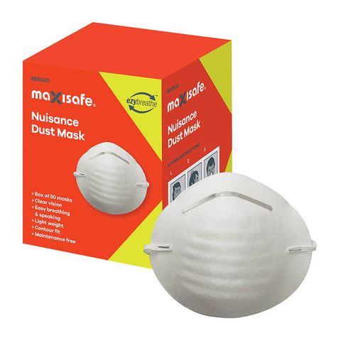 Non Toxic Dust Mask (Box of 50) - RES500