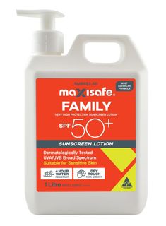 SPF 50+ sunscreen - 1ltr pump