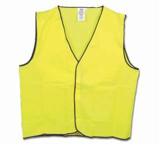 Maxisafe Hi-vis yellow safety vest - day use (Class D)