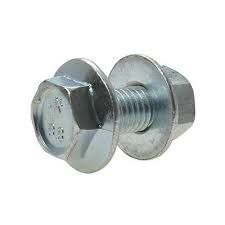 M16 x 30mm FLANGE Purlin Bolt & Nut Class 4.6 ZP