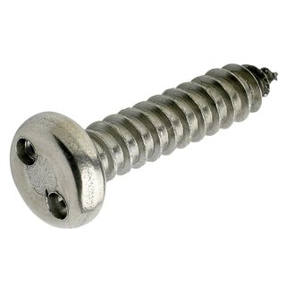 6g x 1/2 PAN Self Tapper 2 Hole Security Screw SS-304