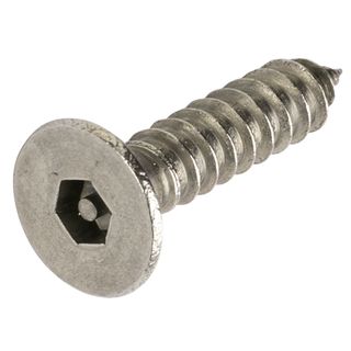 8G x 1-1/4 Csk Prolok Pin Hex Self Tapping S/S 304