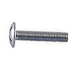 M6 x 50mm Roofing Bolt & Nut Combi Drive ZINC