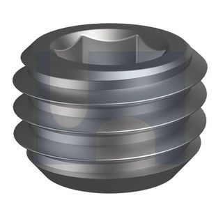 1/8 BSPT Taper Pressure Plug