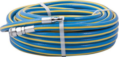 Air Hose 12mm ID x 20m Length C/W Couplings