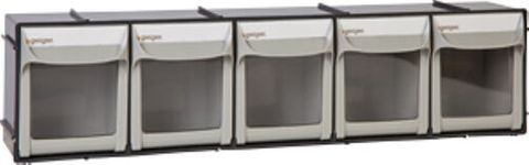 5 Compartment Pivot Drawer Set 600w x 103d x 150h
