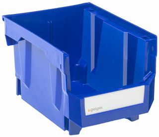 210W x 273D x 178H Plastic Storage Bin BLUE