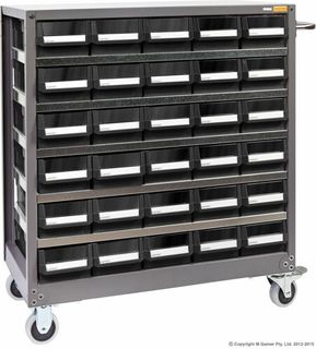 30 Drawer Mobile Parts Cabinet NHD 530