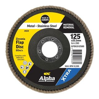 125mm Flap Disc 80G XTRA - GFDGS12580