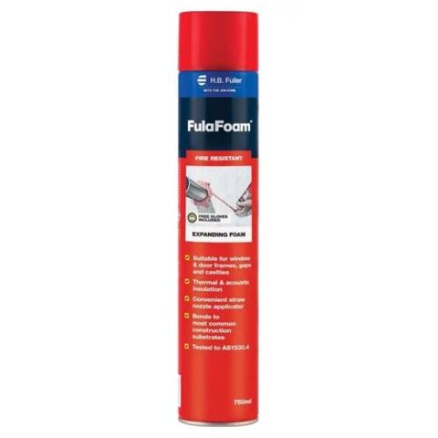 TRIPLE Expanding Foam - Fulafoam - FIRE RESIST-750ML