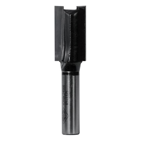 STRAIGHT BIT 12.7MM TCT, 2FLT  1/4 SHK