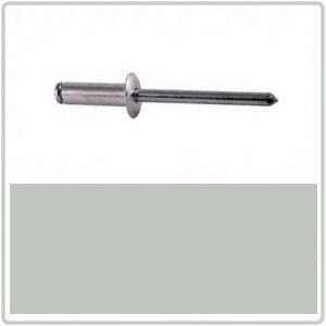 4-4 Dome Hd Blind Rivet Alum/Steel - SHALE GREY