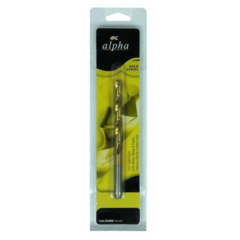 31/64 x 149mm  Jobber Drill Titanium Coated 1 PER CARD - C9LI3164