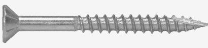 12 x 65mm Csk SEH T17 #3 SQ DR S/STL-304+2 BITS