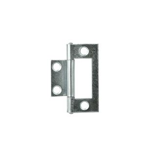 50mm Flush Fit Hinge F/PIN FLAT BACK ZP -19215