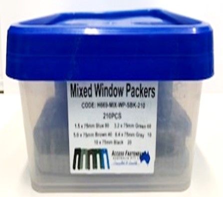 Mixed Window Packers SBK 210PCS