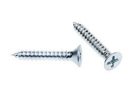 4g x 3/8 CSK Hd Phil Dr S/Tapping Screw ZINC