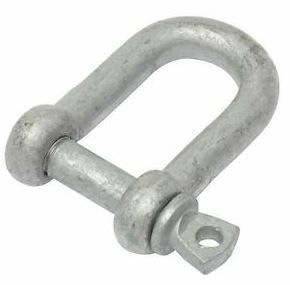 M16 D Shackles GALV 8.8