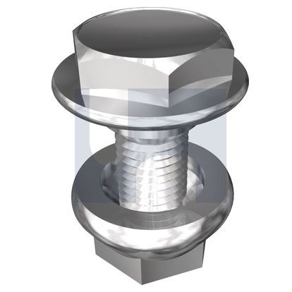 M12 x 30 Flange SHOULDER B & N Class 4.6 ZP