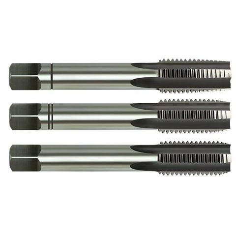 M8-1.0 Tap Set HSS Taper Inter Bottom FINE