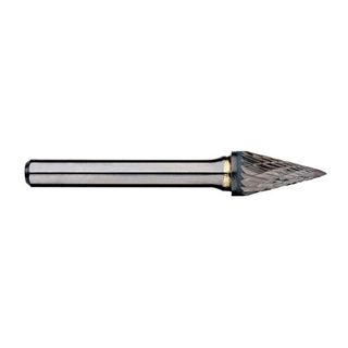 BURR POINTED CONE 6mm X 25mm DC