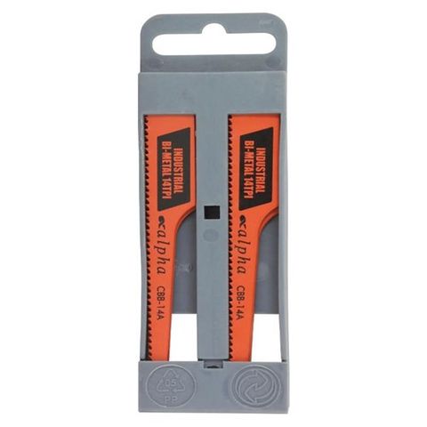 Air Hacksaw Blade 14TPI Alpha Pack of 10