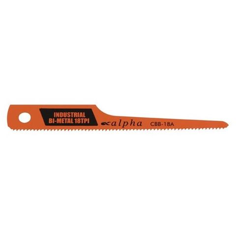 Air Hacksaw Blade 18TPI Alpha Pack of 10 - CBB-18A