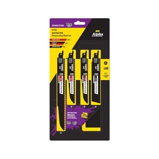 RECIP DEMOLITION BLADES 8 PACK + BONUS RDD-SET8