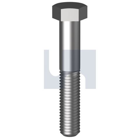 1/4Unc x 1-1/4 Hex Head BOLT ONLY GRADE 8 BLACK