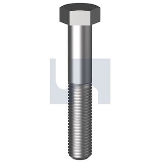 1UNF x 4-1/2 Hex BOLT ONLY GRADE 8 BLACK