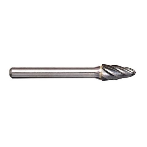 1/2in Tree Radius Nose Carbide Burr-Aluminium Cut - SF-5AL