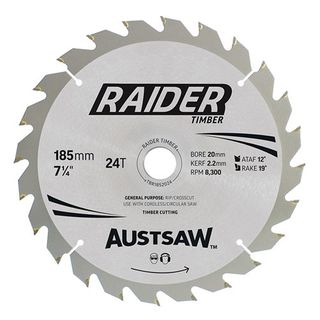 185mm x 16/20mm x 20T Circular Saw Wood - TBR1852024