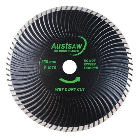 230mm SuperTurbo Diamond Cutting Blade - AUDIA230T