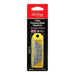 Heavy Duty Trim Knife Bldes 4 HOLES DISP-10P-924-4DD