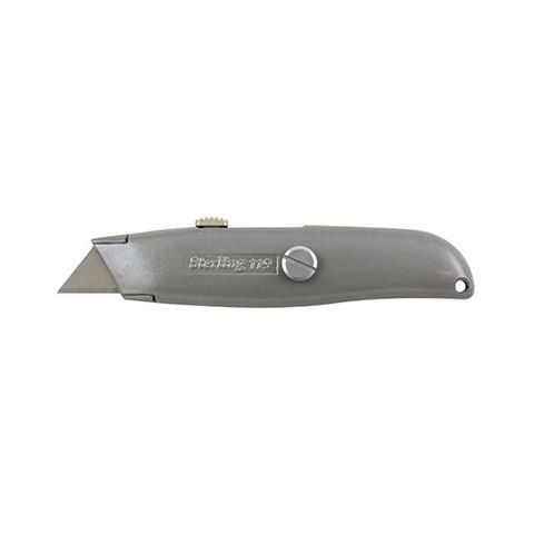 Trimming Knife Retractable - Thumbscrew Grey 119-2S