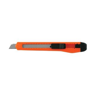 9mm Economy Snap Off Knife Orange & Black - D-804