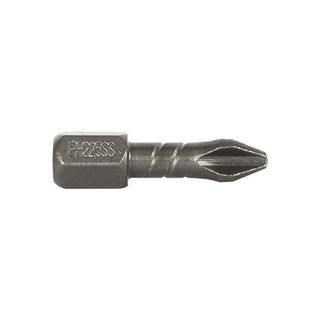 No 2 x 25mm PH Bits IMPACT Dr Bit T-ZONE 1PK - PH225SS