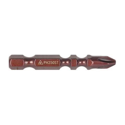 No 2 x 50mm PHIL IMPACT Driver Bit MAXDRIVE - PH250ST