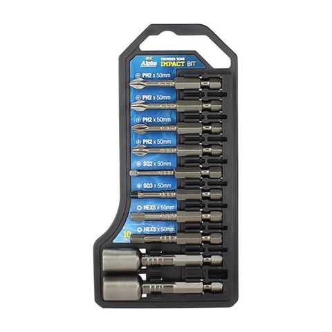 Thunderzone: 10 Piece Impact Bit Set - TBS10