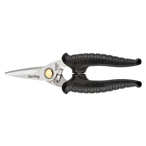 Ind Snips Straight-Cut Blk Panther Ser Blade-185mm-29-701