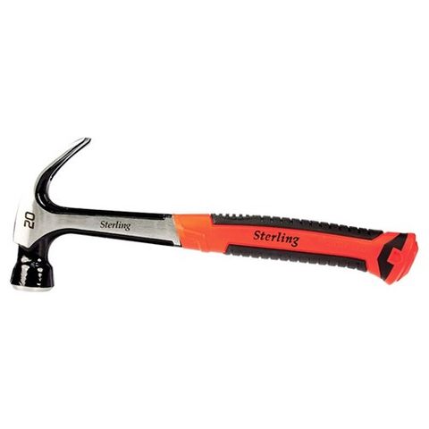 Claw Hammer 22oz 1 Piece Forge Steel - Rub-Grip - HX-520