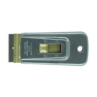 Metal Heavy Duty Scraper with Brass Button 80-2004