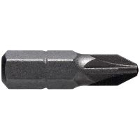 No 1 x 25mm POZI Insert Driver Bit Magnetised